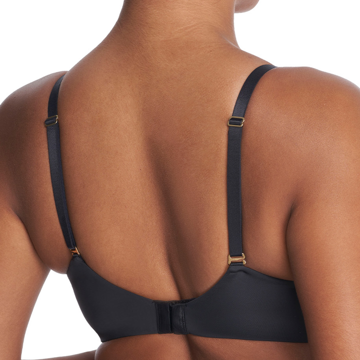 Comfort Evolution Full Fit Memory Foam Convertible Underwire Bra Black