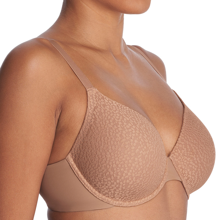 Comfort Evolution Full Fit Memory Foam Convertible Underwire Bra Buff