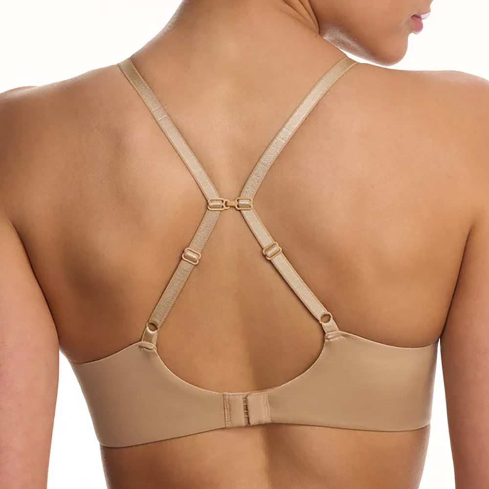 EverFit Seamless Convertible T-Shirt Bra Cafe