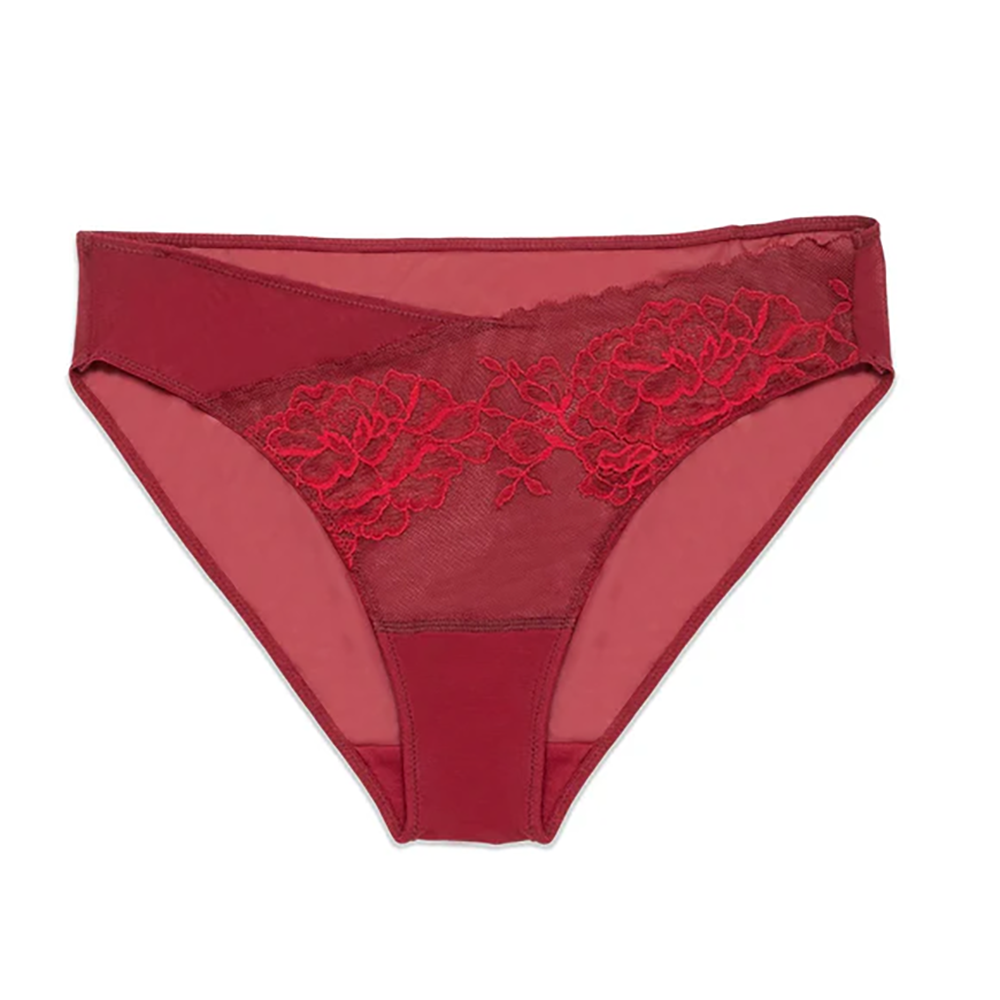 Flora Bikini Dark Red/Bonfire