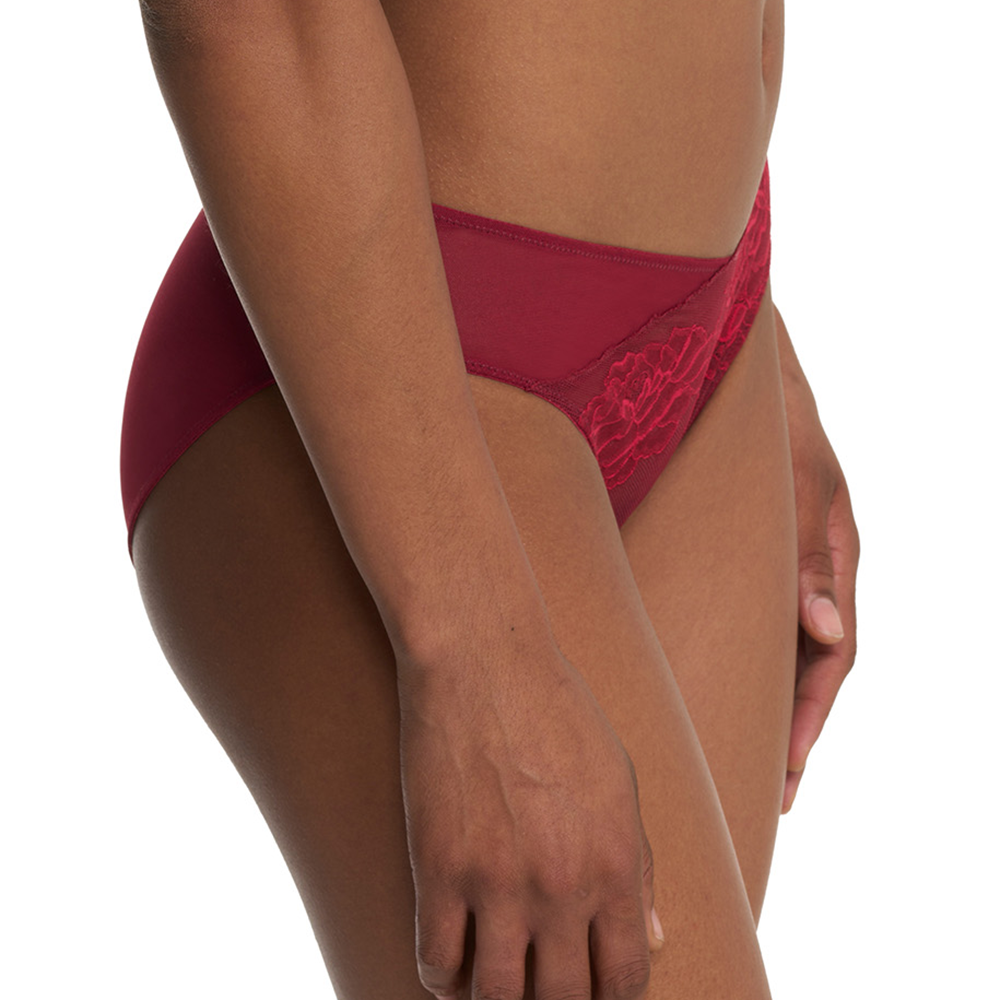 Flora Bikini Dark Red/Bonfire