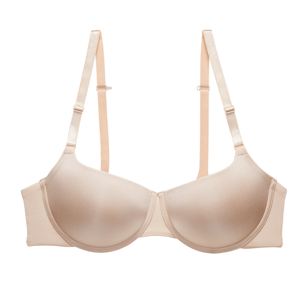 Liquid Convertible Balconette Push-Up Mocha