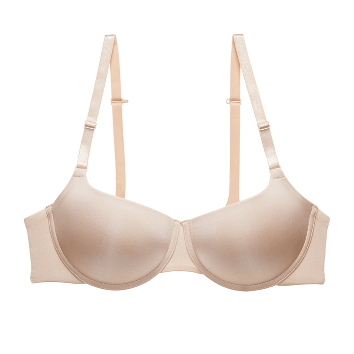 Liquid Convertible Balconette Push-Up Mocha