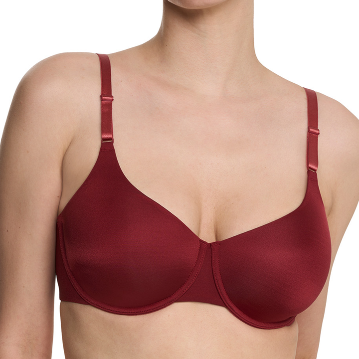 Liquid Full Fit Contour Underwire Bra Dark Red