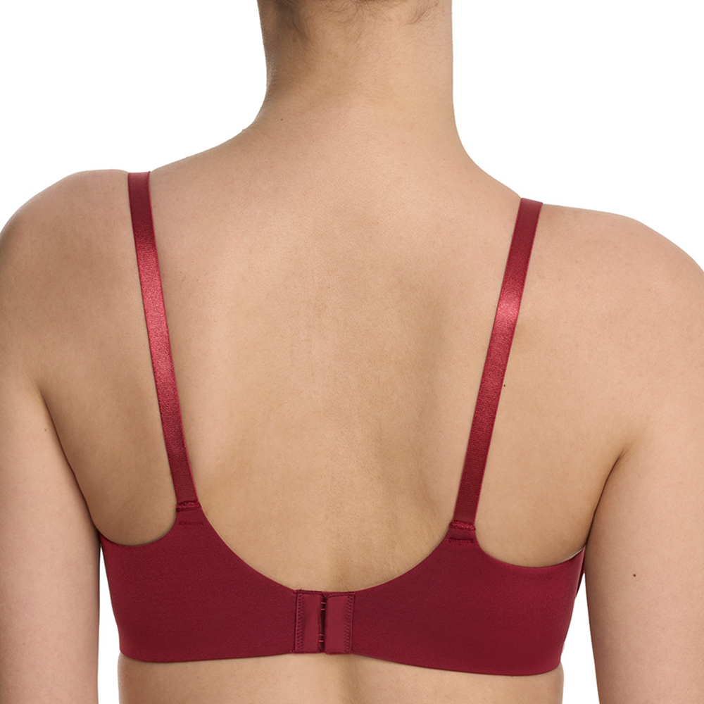 Liquid Full Fit Contour Underwire Bra Dark Red