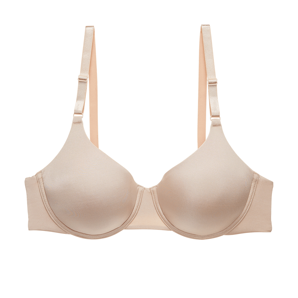 Liquid Full Fit Contour Underwire Bra Mocha