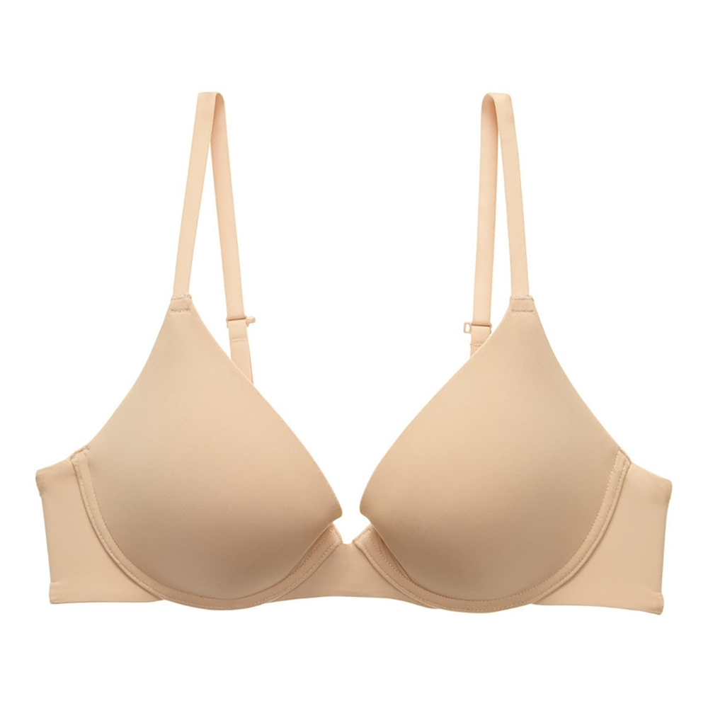 Minimal Convertible Push-Up Bra Café