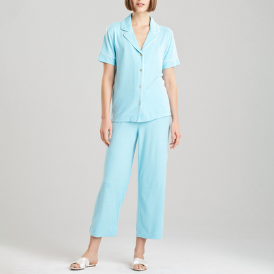 ZyeKqe Plus Size Pajamas Dresses for Women Built in Bra Sleeveless