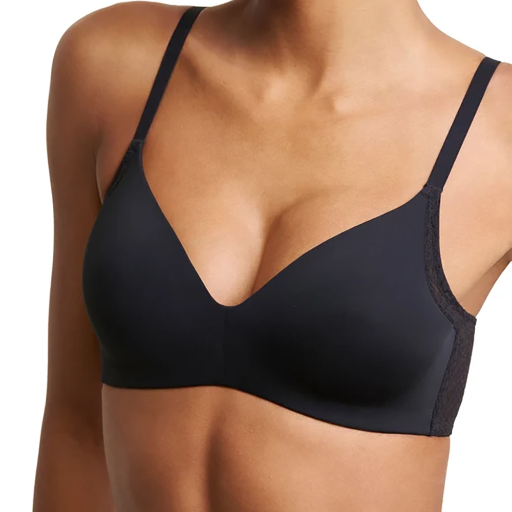 Pretty Smooth Smoothing Wireless T-Shirt Bra Black 733318