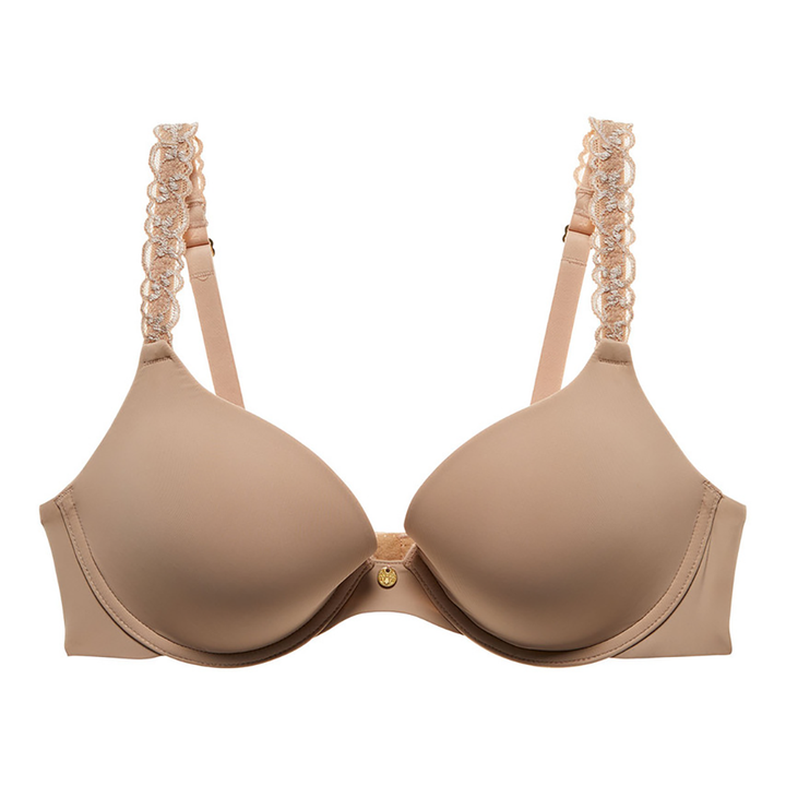 Pure Luxe Push-Up Underwire Bra Café