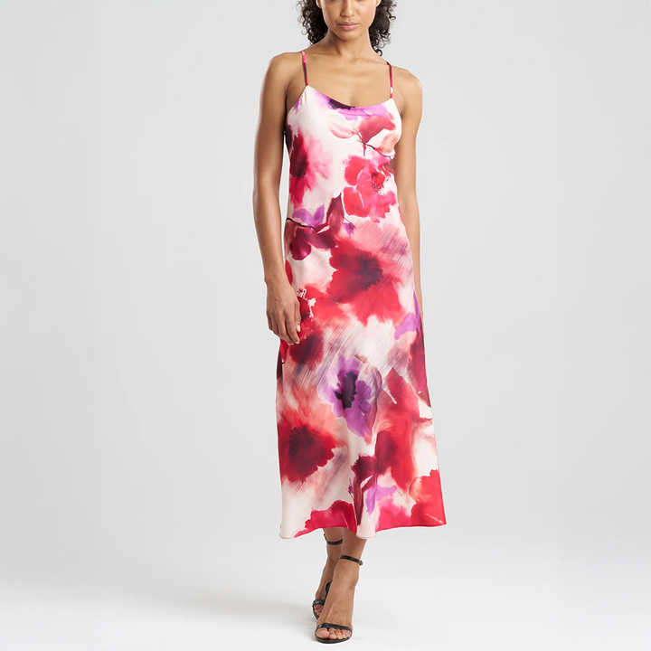 Mizuki Cross Back Slip Dress