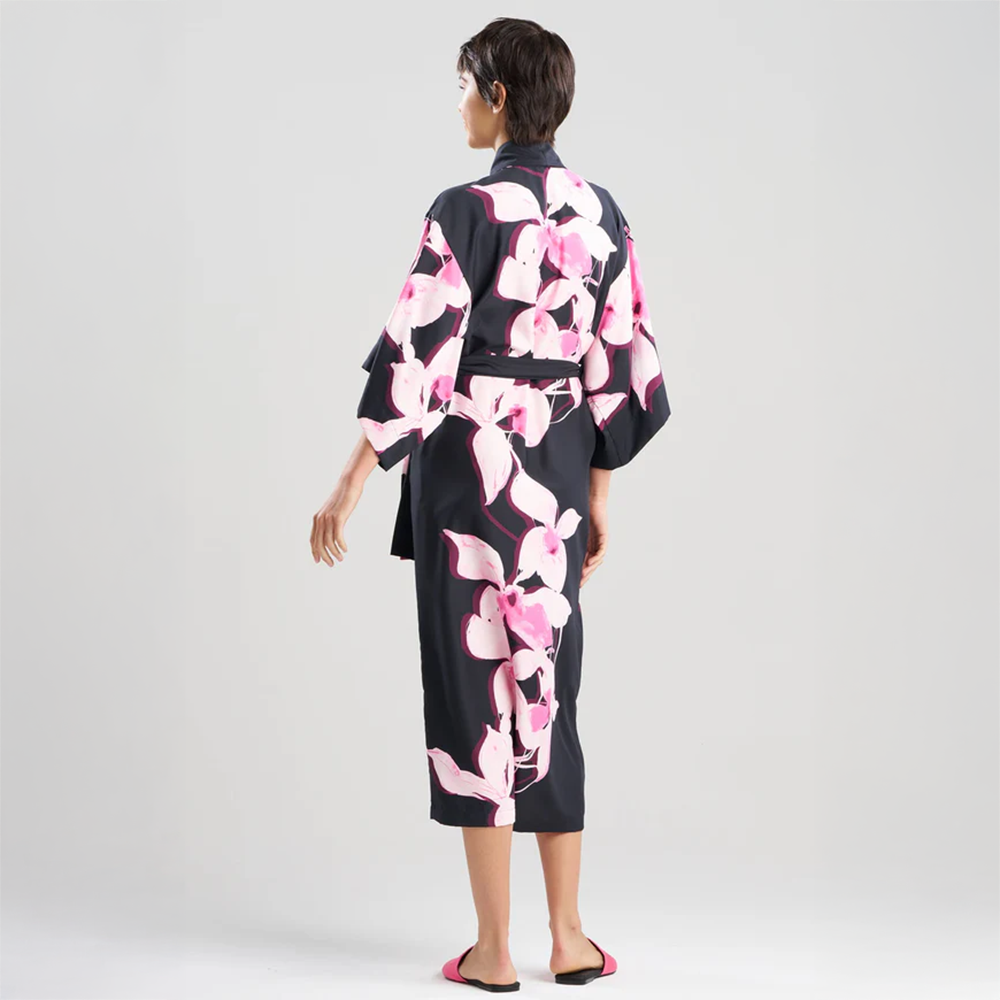 Orchida Robe Black