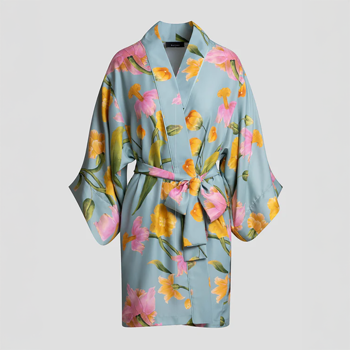 Solene Matte Charmeuse Wrap