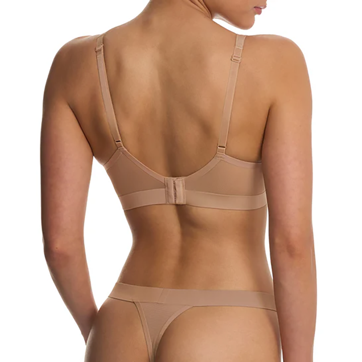 True Zen Plunge T-Shirt Bra Buff