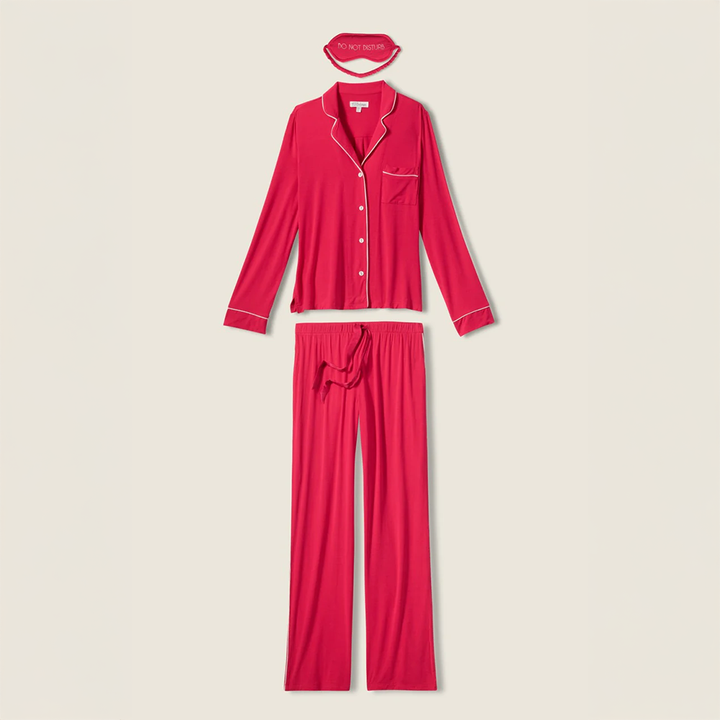 Day Dreams Modal PJ Set Ruby Red