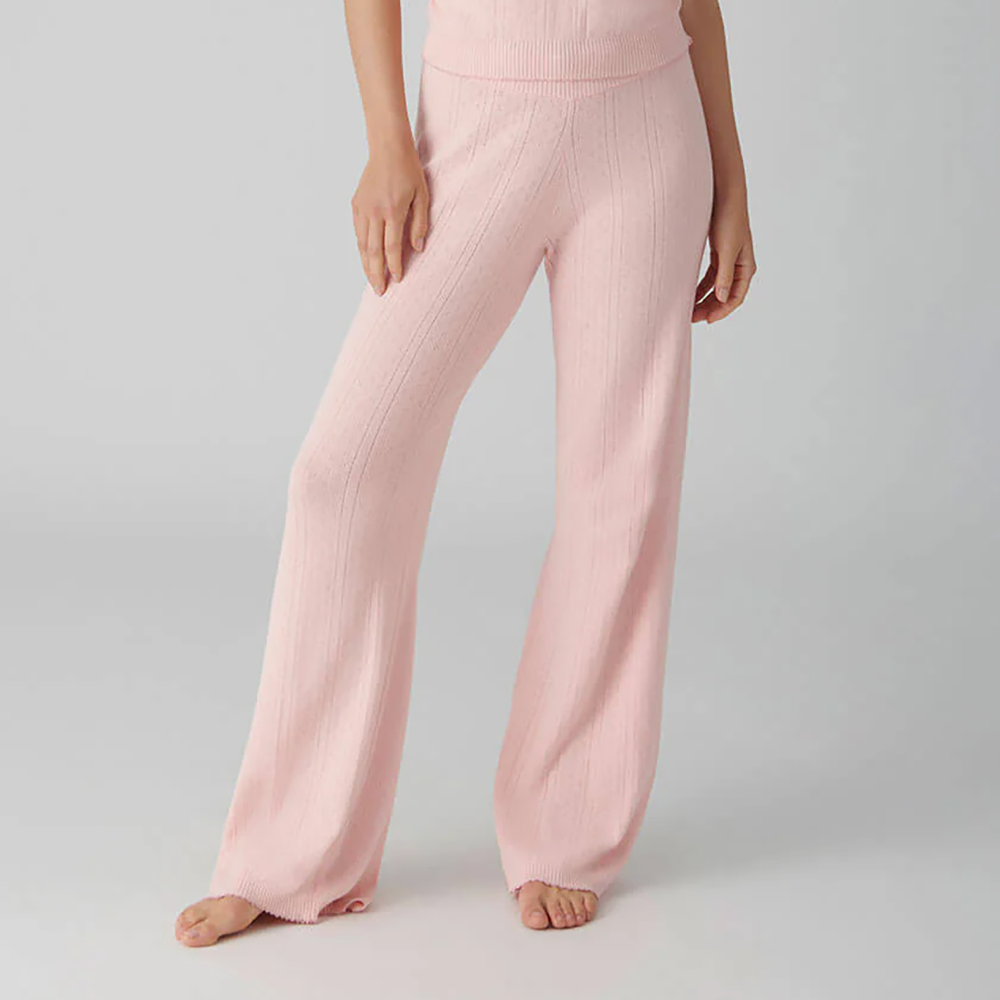 Sweetheart Pointelle Pant Pink