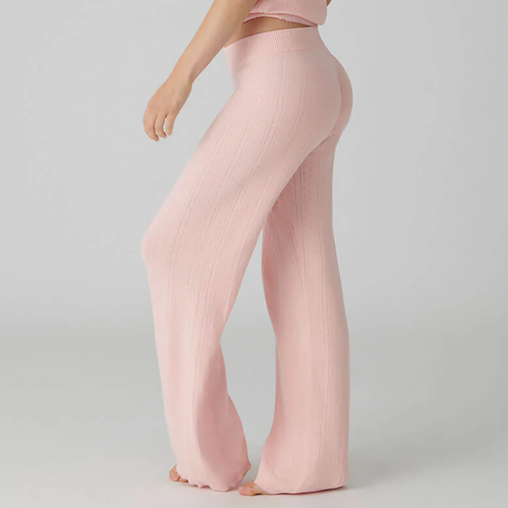 Sweetheart Pointelle Pant Pink