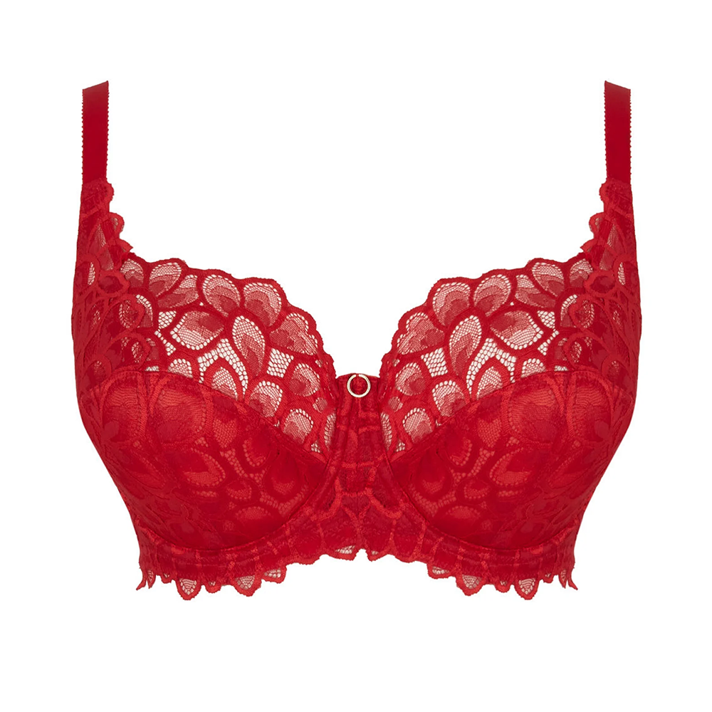 Allure Full Cup Bra Red