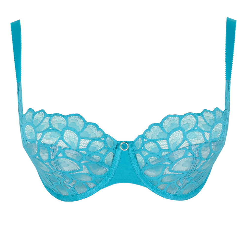 Allure Balcony Bra Turquoise