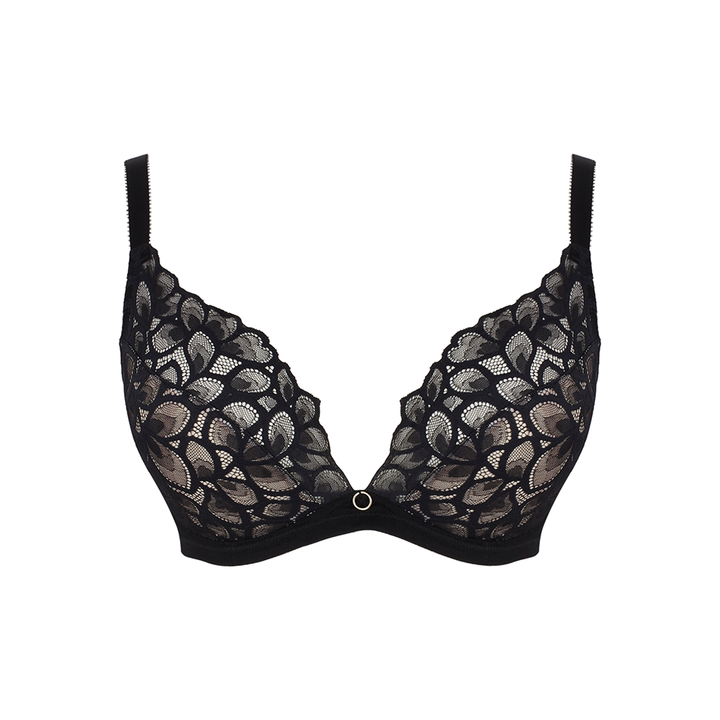 Allure Demi Plunge Bra Black