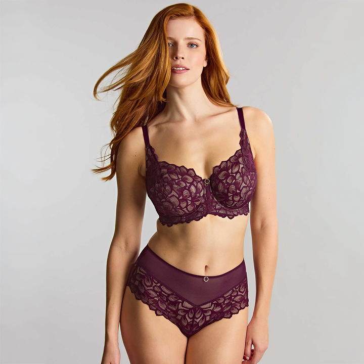 Allure Full Cup Bra Plum 10765