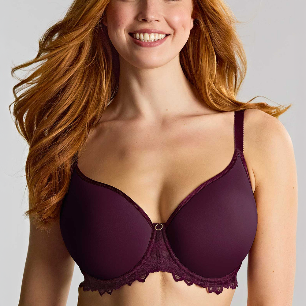 Allure Spacer T Shirt Bra Plum 10766