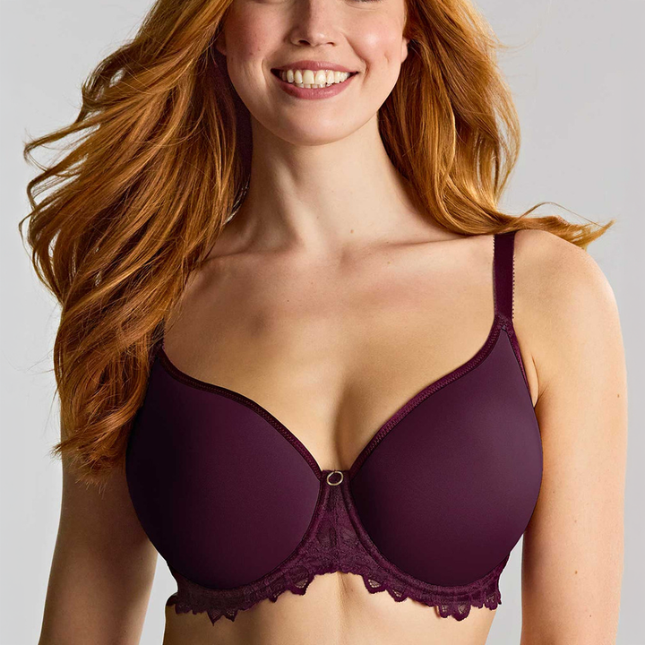 Allure Spacer T Shirt Bra Plum 10766