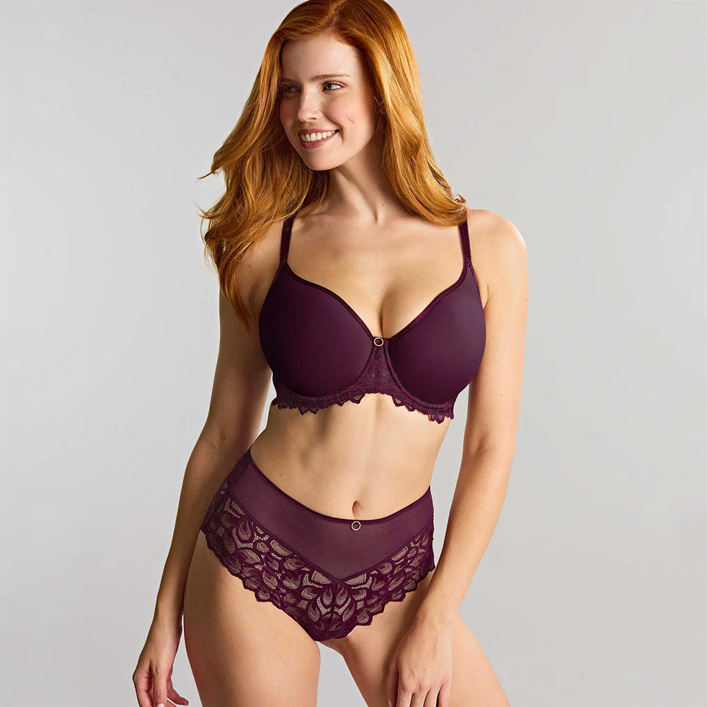 Allure Deep Brief Plum 10764