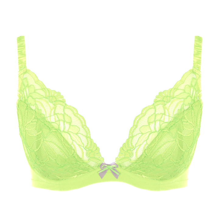 Cherie Demi Bra Neon Lime