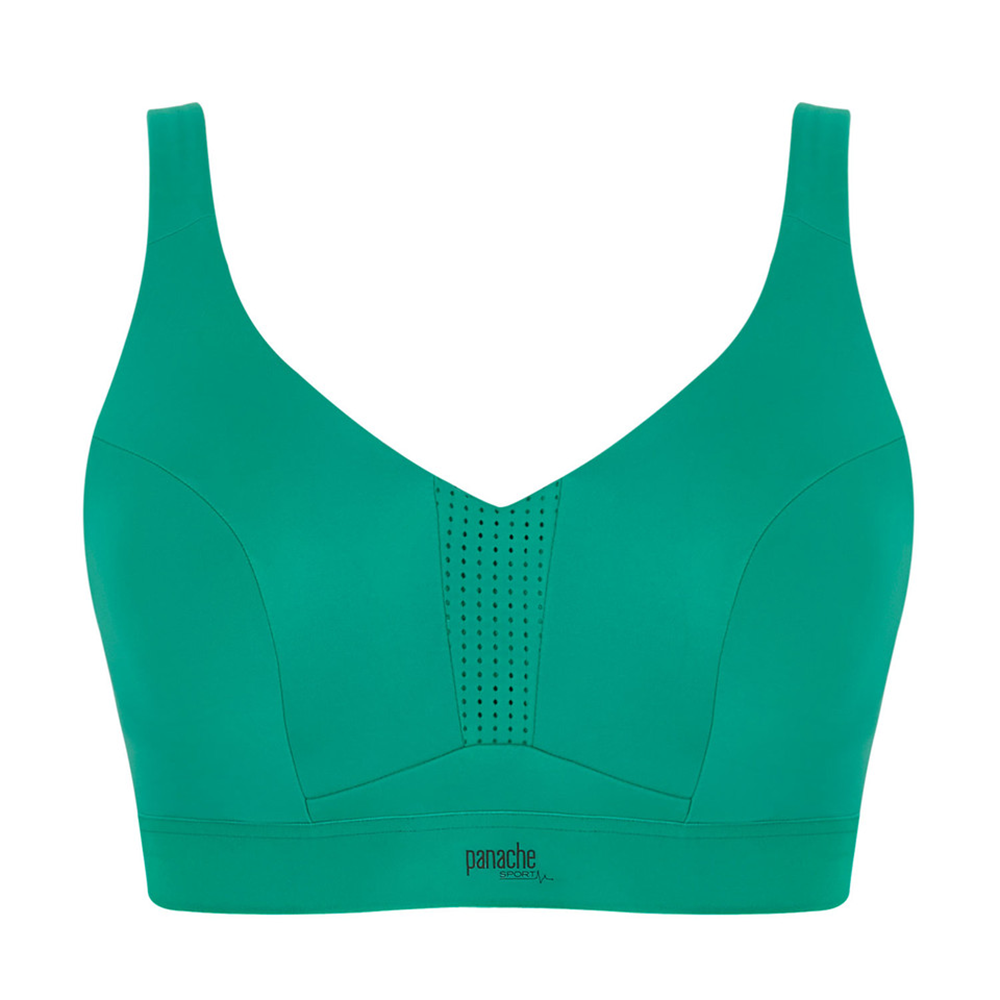 Endurance Wired Sports Bra Green