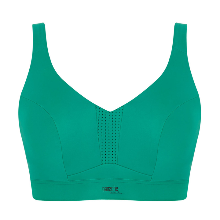 Endurance Wired Sports Bra Green