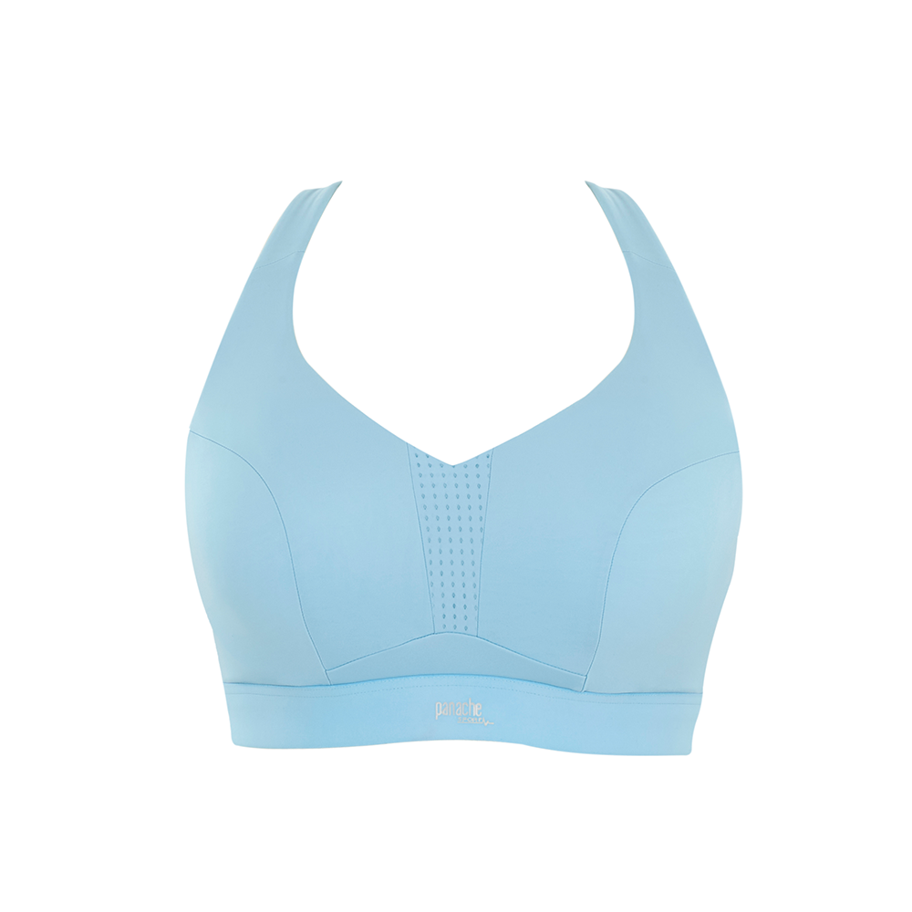 Endurance Wired Sports Bra Sky Blue