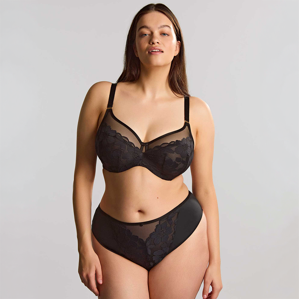 Flora Full Cup Black 11385