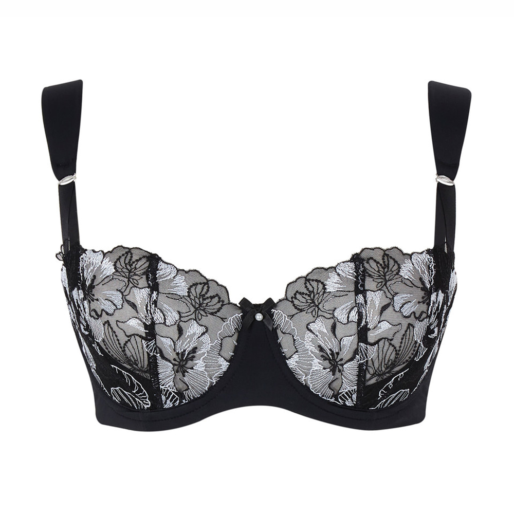 Marlene Balcony Bra Black