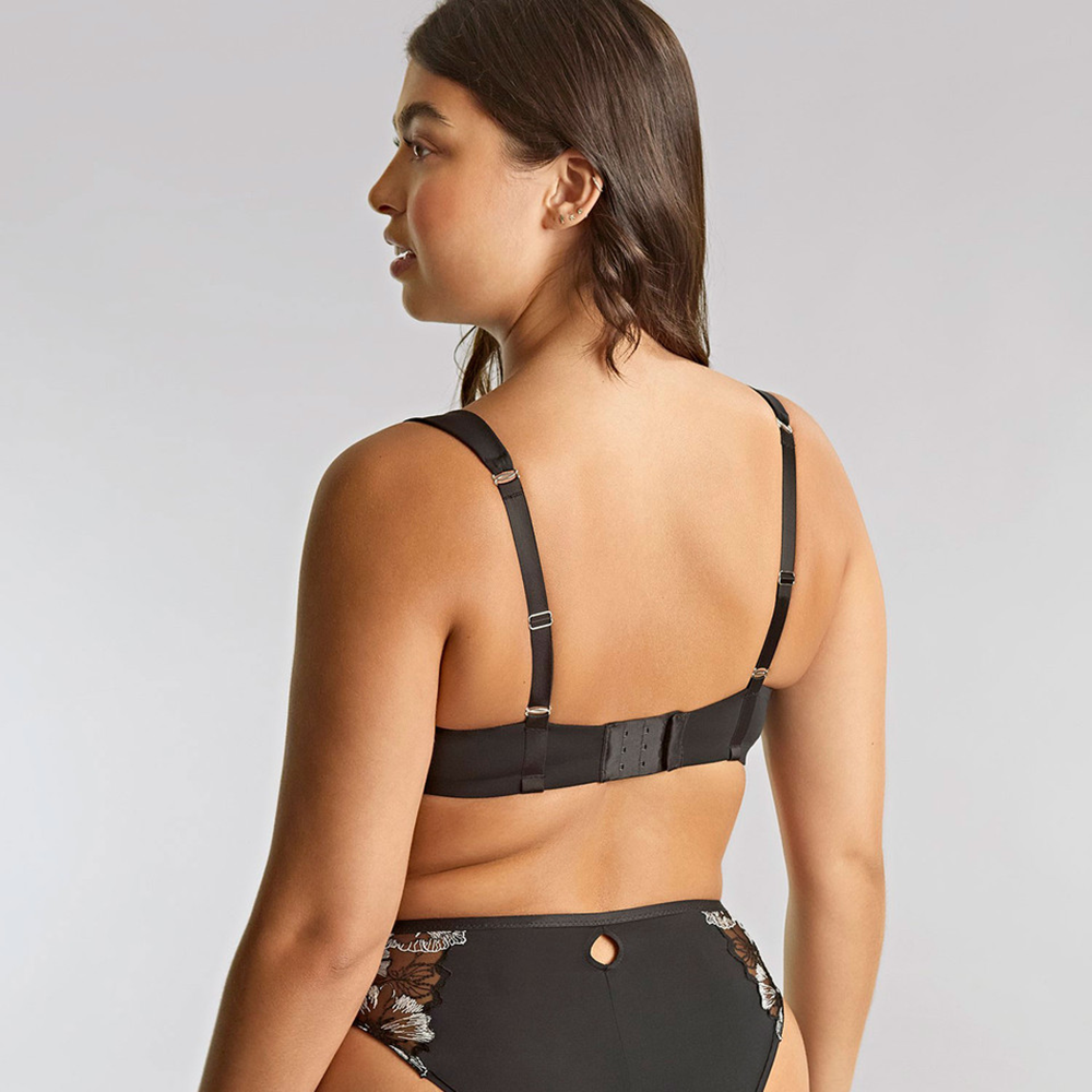 Marlene Balcony Bra Black
