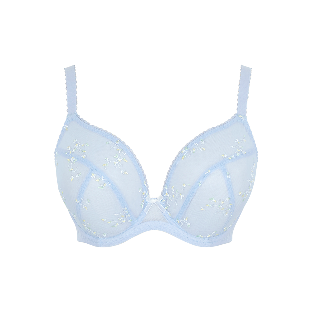 Meadow Plunge Bra Dusky Blue