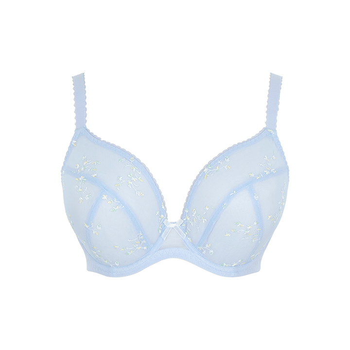 Meadow Plunge Bra Dusky Blue