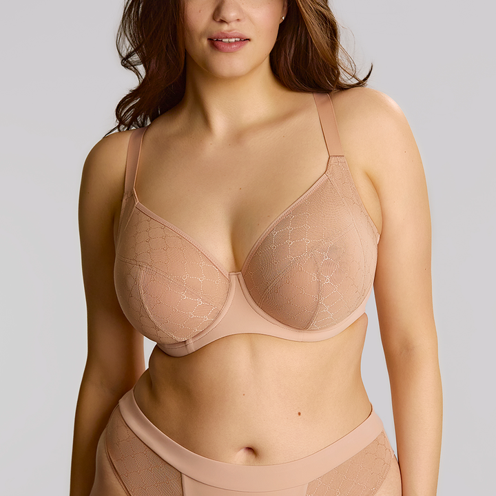 Muse Plunge Bra Cameo Rose