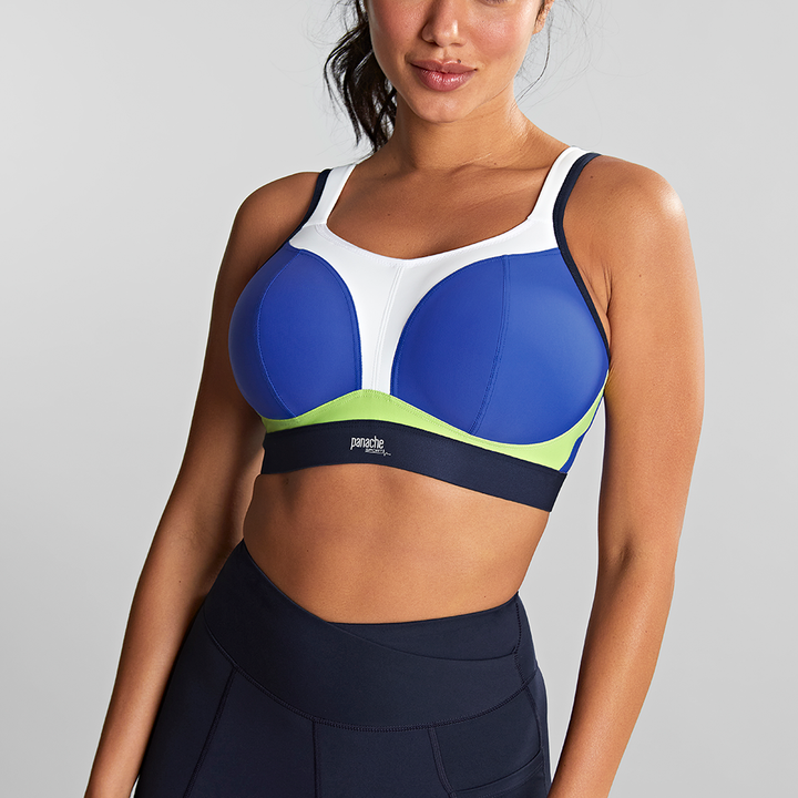 Non Wired Sports Bra Blue