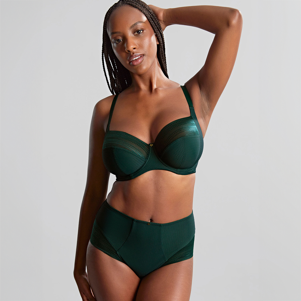 Serene Full Cup Bra Dark Green