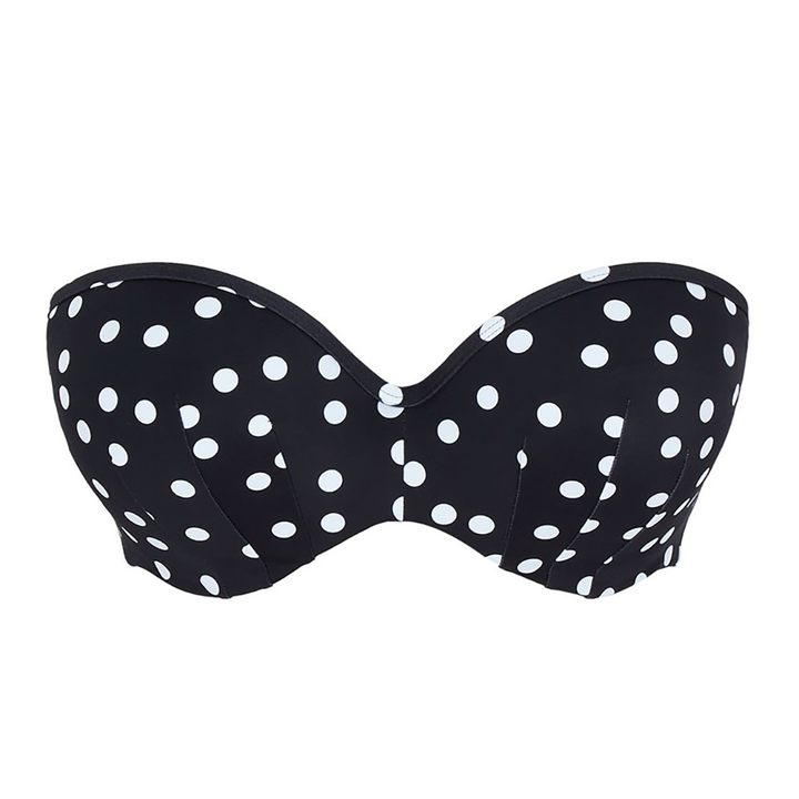 Scarlett Bandeau Bikini Top Polka Dot