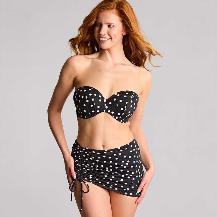 Scarlett Bandeau Bikini Top Polka Dot