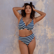 Nayarit Bikini Full Briefs in Water Blue