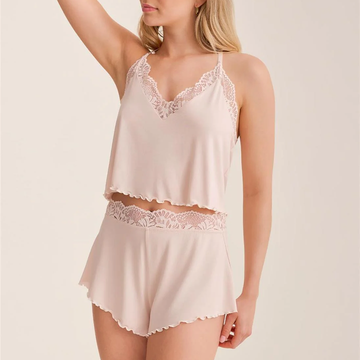Purely Yours Cami Short Set Champagne