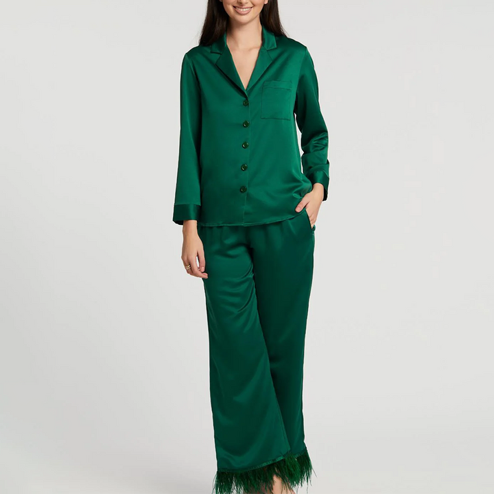 Swan Pj Set Emerald