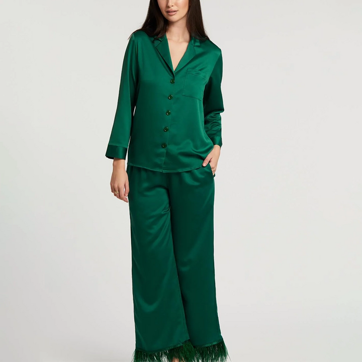 Swan Pj Set Emerald