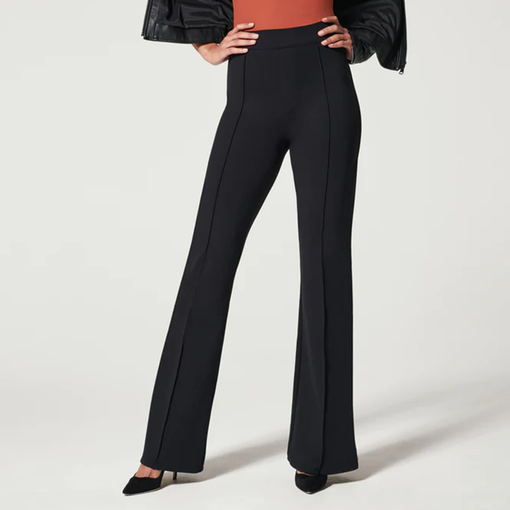 SPANX The Perfect Pant, Hi-Rise Flare 20252R Black – Petticoat Fair Austin