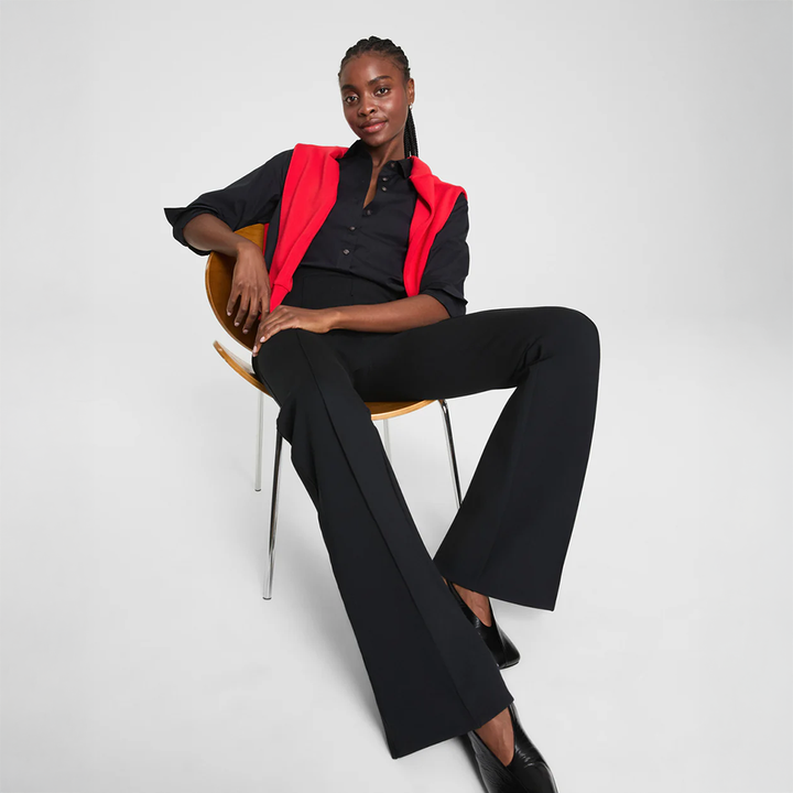 supersmooth PerfectFit Ponte Flare Pant Black