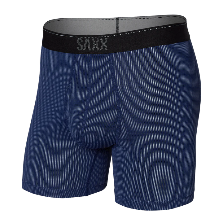 Quest Quick-Dry Mesh Performance Boxer Brief 5" Midnight Blue