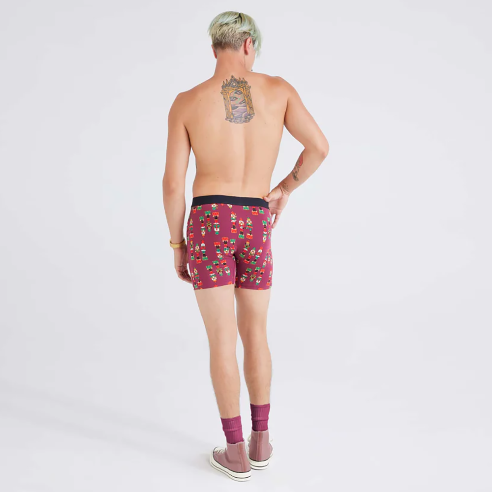 Ultra Super Soft Comfort Blend Boxer Brief 5" Nutcracker